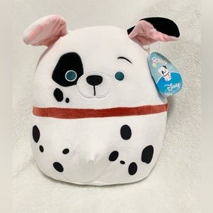 NWT Disney Squishmallow Patch Dalmation 12”